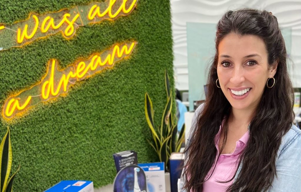 Patient smiling after dental procedure - Dentistry Options Veneers vs Crowns