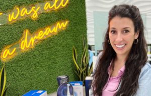 Patient smiling after dental procedure - Dentistry Options Veneers vs Crowns