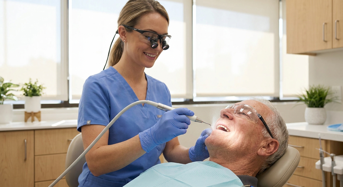 awesome smiles ultrasonic cleaning
